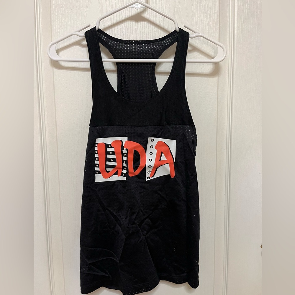 Black tank top